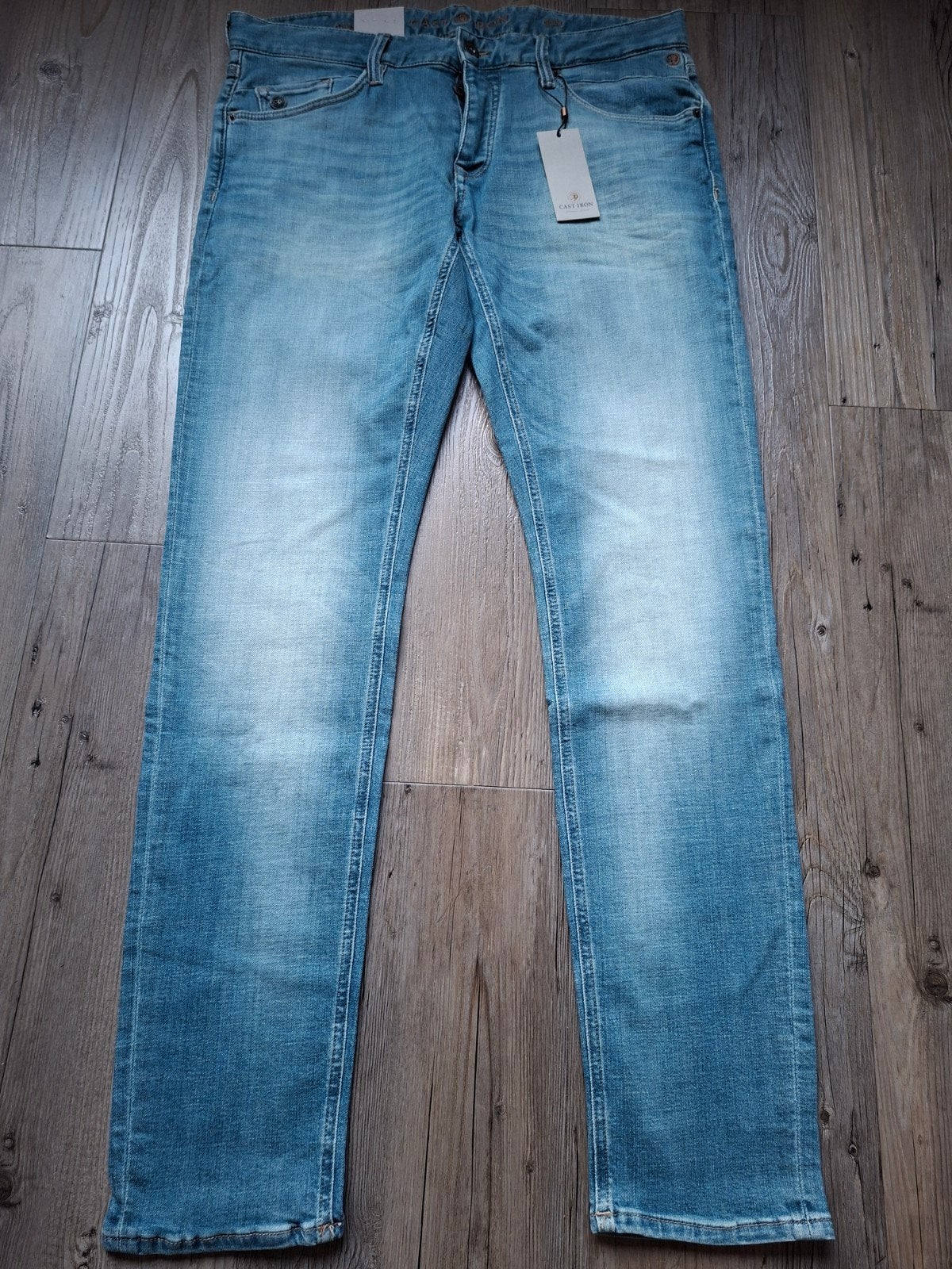Cast Iron Riser slimfit jeans W36 L32, W36 - W38 (confectie 52/54), Blauw, Nieuw, Ophalen of Verzenden