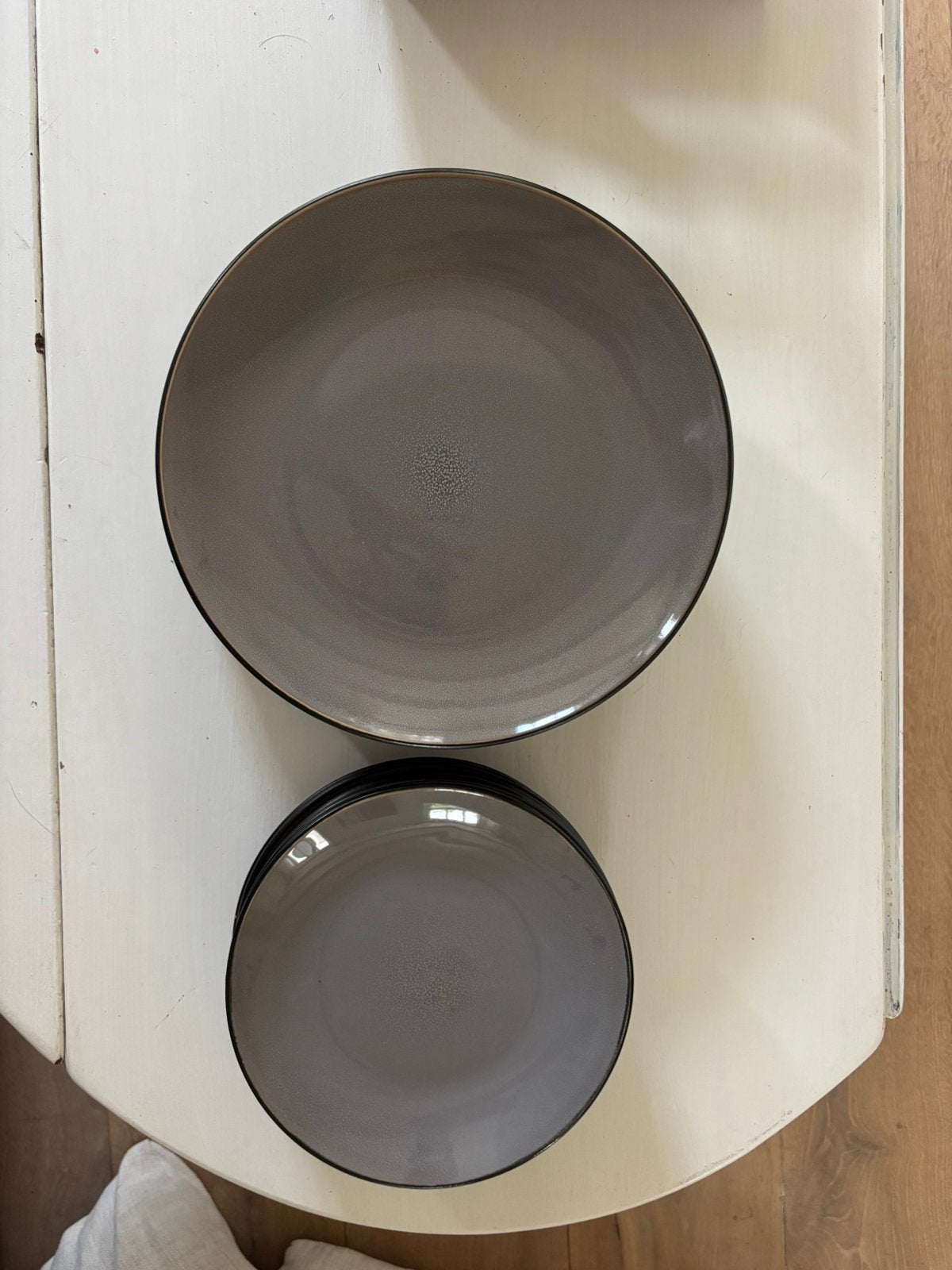16 stuks bordenset groot en klein, dinerbord, ontbijtbord, Huis en Inrichting, Ophalen of Verzenden, Zo goed als nieuw, Overige stijlen