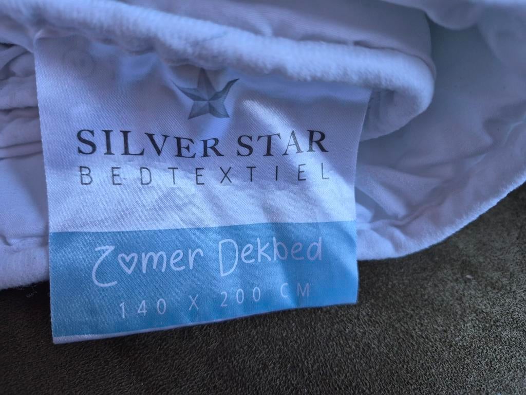 2x silverstar zomer dekbed maat 140x200, Ophalen