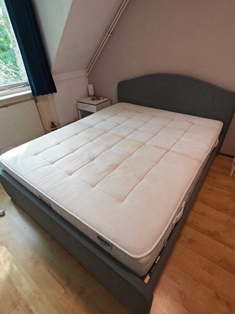 Pullman Silverline Excellence 160 x 200 matras + Topper, Ophalen, Gebruikt, Tweepersoons, Matras