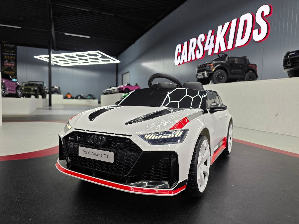 Kinderauto Audi RS6 Avant GT - 4 motors - soft start - RC, Ophalen of Verzenden, Nieuw, Afstandsbediening