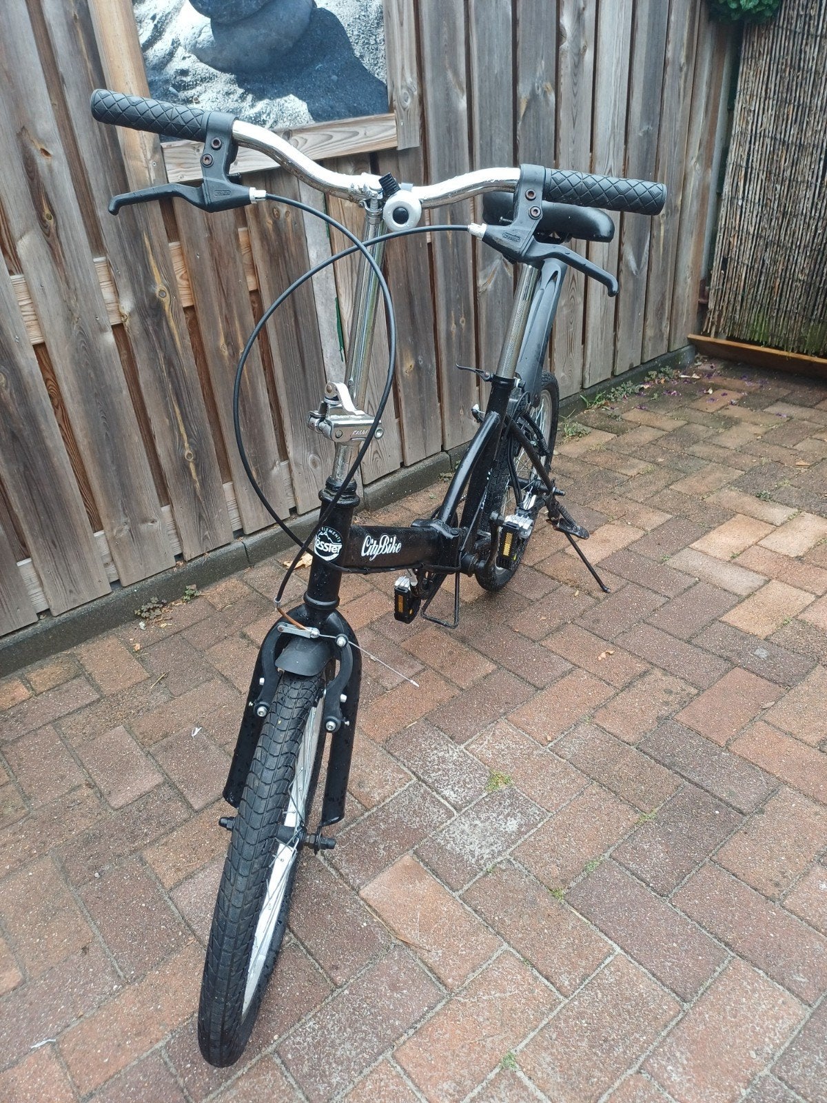 Handige opvouwbare vouwfiets - Ideaal voor woon-werkverkeer, Ophalen, Zo goed als nieuw, Totaal opvouwbaar, Velgrem
