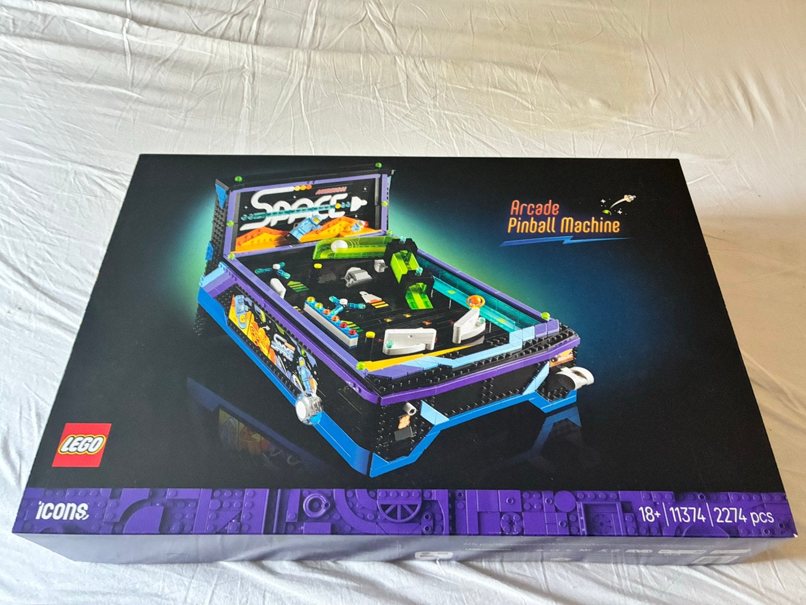 Lego 11374 Arcade pinball machine, Lego, Ophalen of Verzenden, Zo goed als nieuw, Complete set
