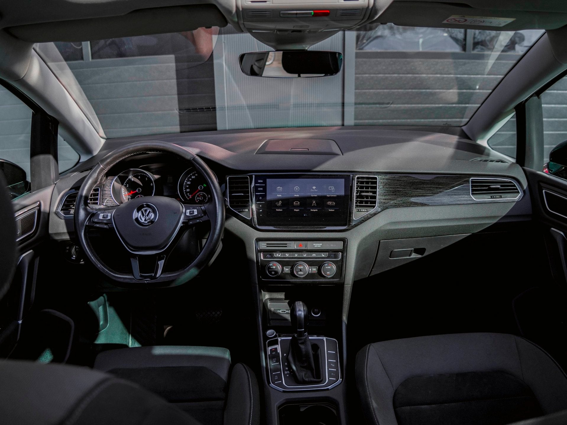 Volkswagen Golf Sportsvan 1.5 TSI ACT Highline Edition 1jr G, Auto's, 4 cilinders, Alcantara, Zwart, Golf Sportsvan