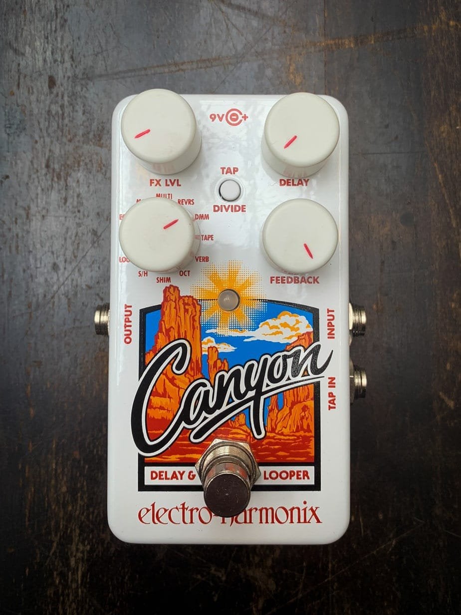 Electro-Harmonix Canyon Delay & Looper Pedaal, Ophalen of Verzenden, Zo goed als nieuw
