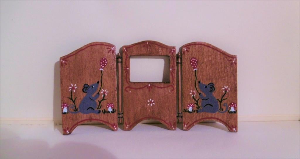 oude houten poppenkast muizen poppenhuis, Verzenden, Poppenhuis