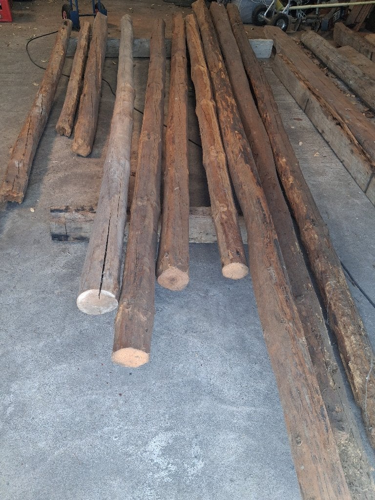 Rond hout, Ophalen, Gebruikt, Balk, Overige houtsoorten