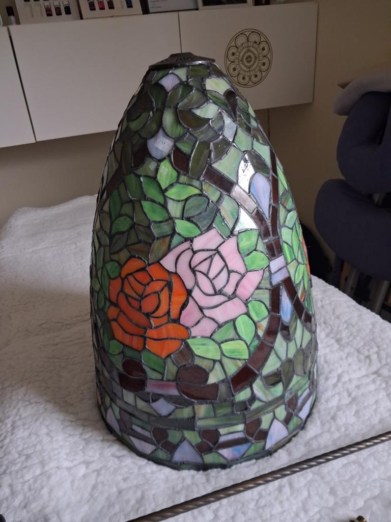 Tiffanylamp, Huis en Inrichting, Lampen | Lampenkappen, Ophalen, Rechthoekig, 25 tot 50 cm