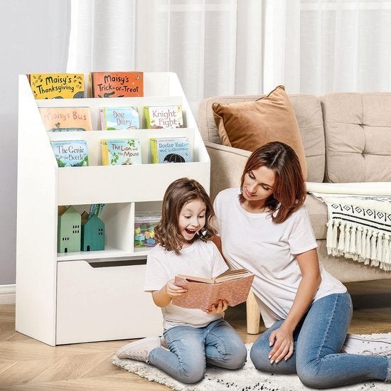 Kinderboekenrek – Kinderboekenplank – Boekenrek – Opbergrek, Corvance B.V., Verzenden, Nieuw, Corvancebol@gmail.com