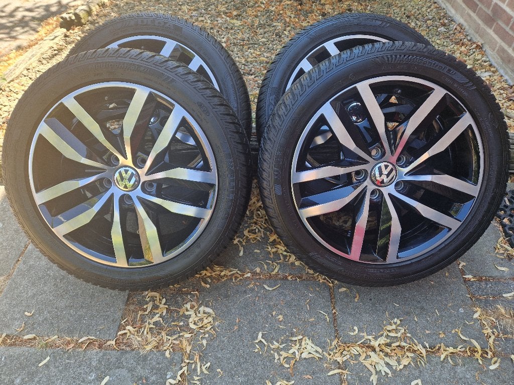Madrid velgen Volkswagen golf 7 GTE GTI GTD All Season OEM, Auto-onderdelen, Banden en Velgen, Ophalen, Gebruikt, Velg(en), 17 inch