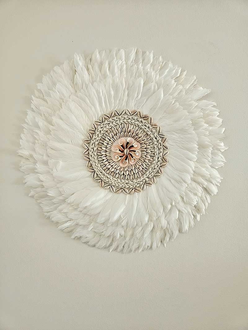 Wanddecoratie Bulu angel 2 uit Bali, Huis en Inrichting, Woonaccessoires | Wanddecoraties, Boho, Hout, Ophalen of Verzenden, Wandbord of Wandpaneel