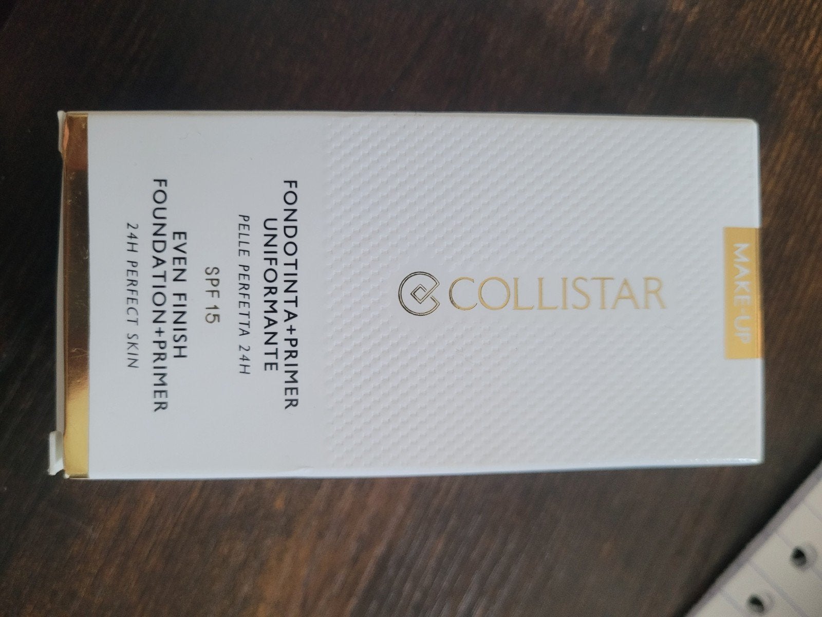 Collistar Even Finish Foundation + Primer SPF 15, Ophalen of Verzenden, Nieuw