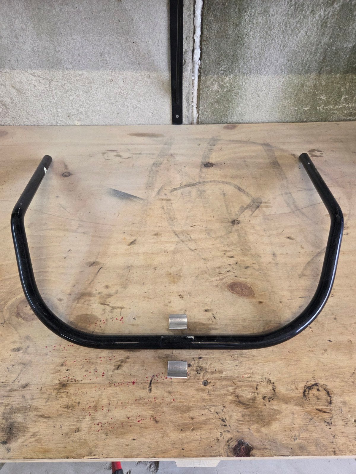 xxl basman project 346 stuur met setje stuurpen van 22/26mm, Fietsen en Brommers, Fietsonderdelen, Ophalen of Verzenden, Gebruikt