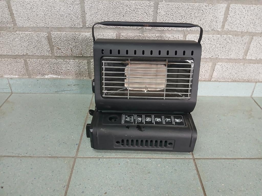 Draagbare gaskachel - Ideaal voor camping of garage, Huis en Inrichting, Kachels, Gebruikt, Gas, Ophalen of Verzenden, Vrijstaand