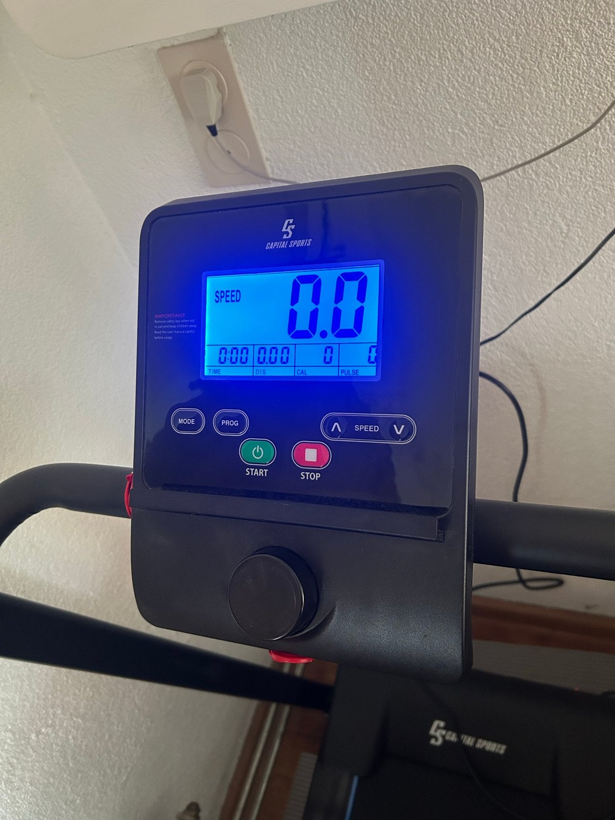 Capital Sports Loopband - Perfect voor thuis trainen, Ophalen, Gebruikt, Metaal, Loopband