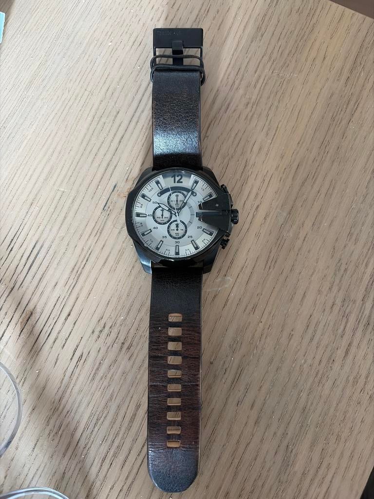 Diesel horloge, Sieraden, Tassen en Uiterlijk, Horloges | Heren, Overige merken, Staal, Polshorloge, Ophalen of Verzenden