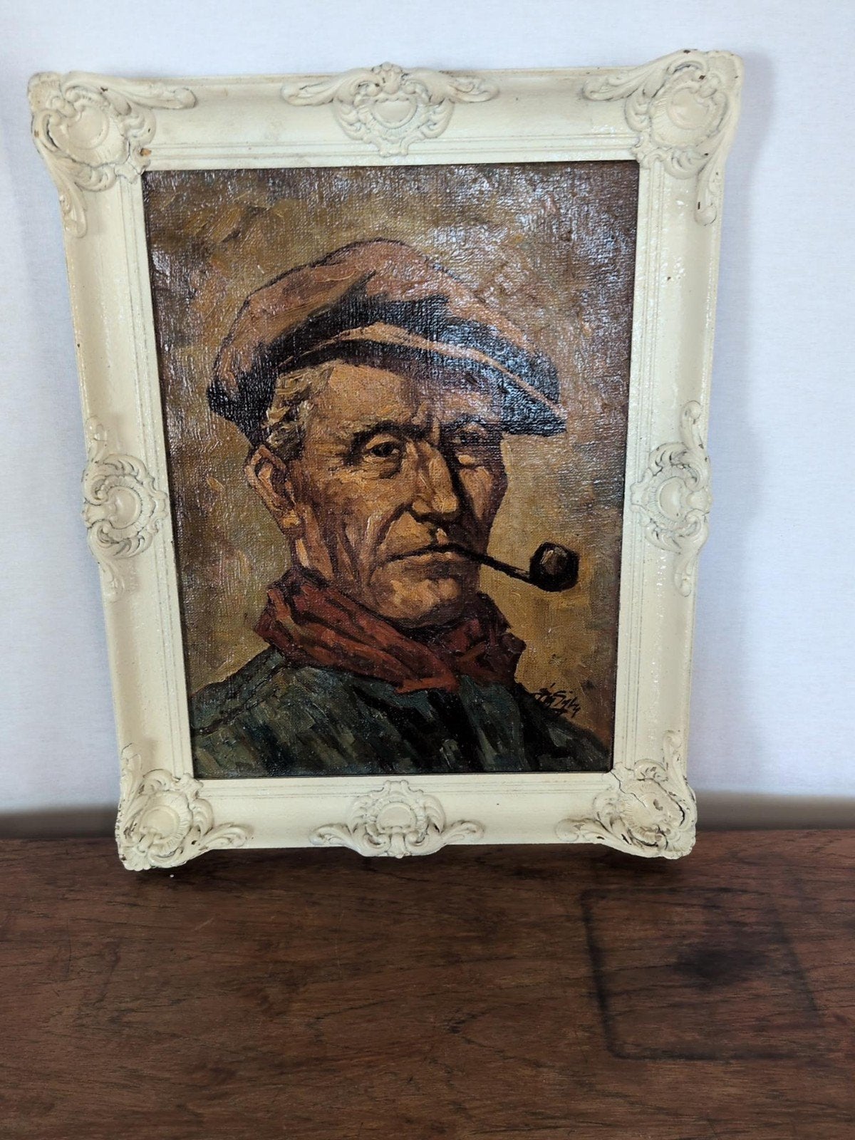 Edmond von Sijben de Maroije (1876–1970) – Vintage, Doek, Portret of Personen, Realistisch, Ophalen of Verzenden