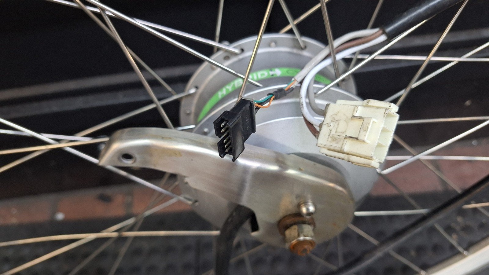 Giant Twist onderdelen, Gebruikt, Elektrische fiets, Wiel, Giant