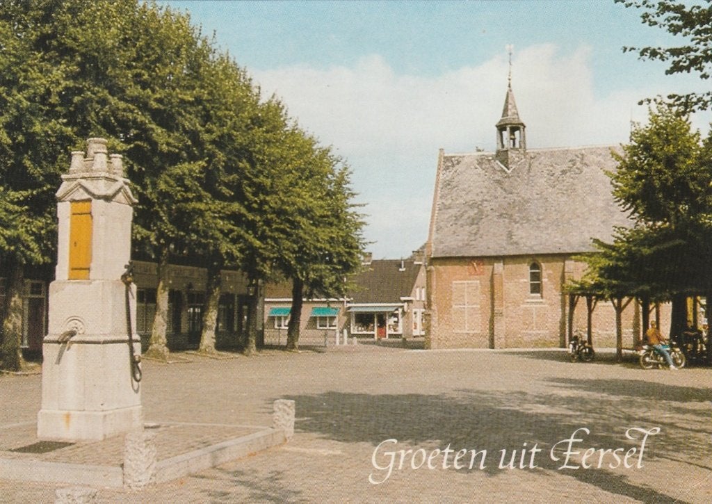 EERSEL Markt, Verzenden, 1980 tot heden, Gelopen, Noord-Brabant