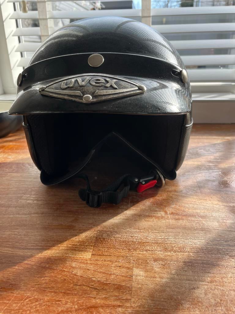 Uvex helm maat XS - Zo goed als nieuw, Motoren, Kleding | Motorhelmen, Overige merken, XS, Jethelm, Ophalen of Verzenden