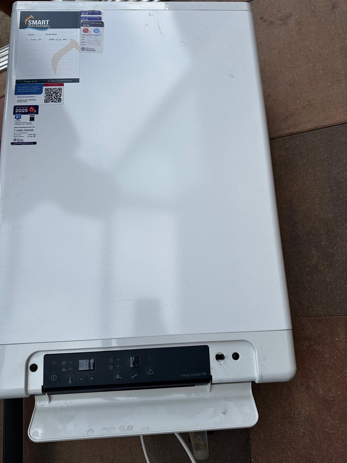 Intergas Kombi Kompakt HRE 28/24 A CV-ketel 2017, Ophalen