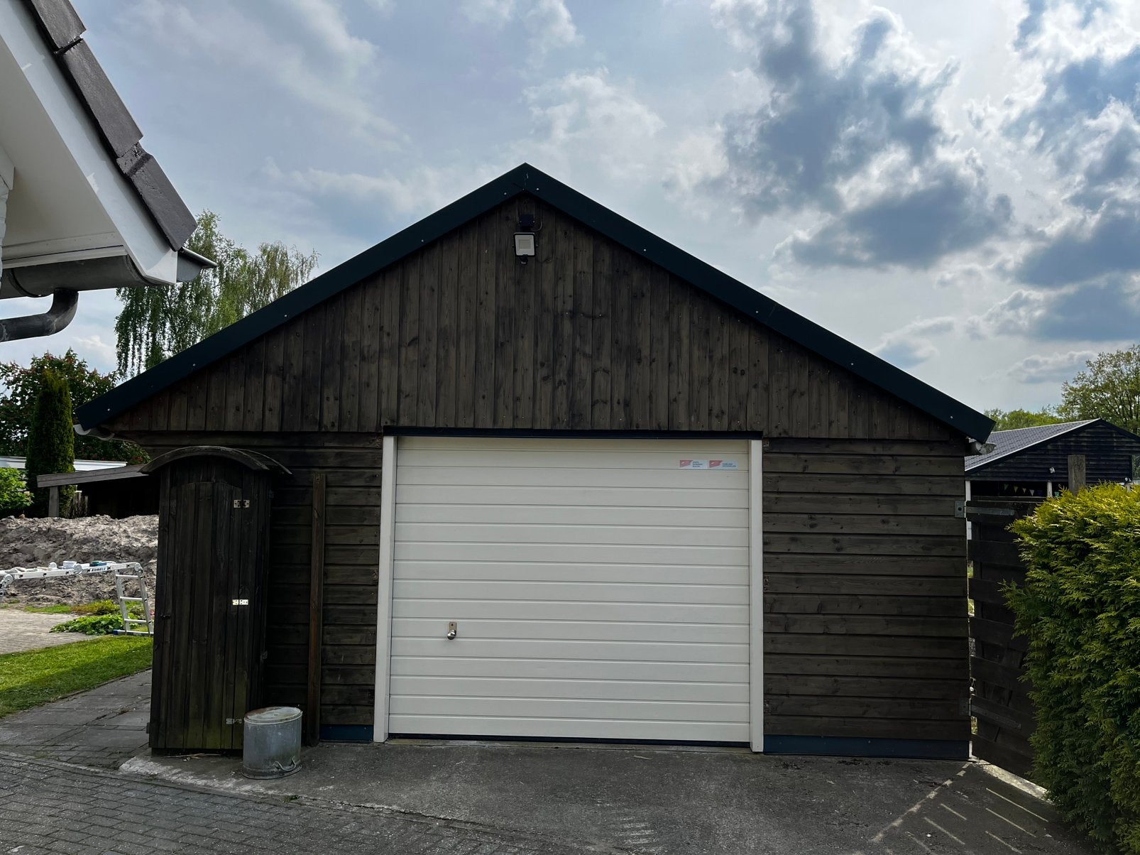 Hörmann electrische garagedeur 250x211, Ophalen, Gebruikt, Garagedeur, 120 cm of meer