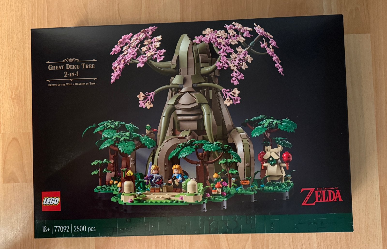 LEGO 77092 The Great Deku Tree 2 in 1 | The Legend of Zelda, Lego, Nieuw, Ophalen of Verzenden, Icons