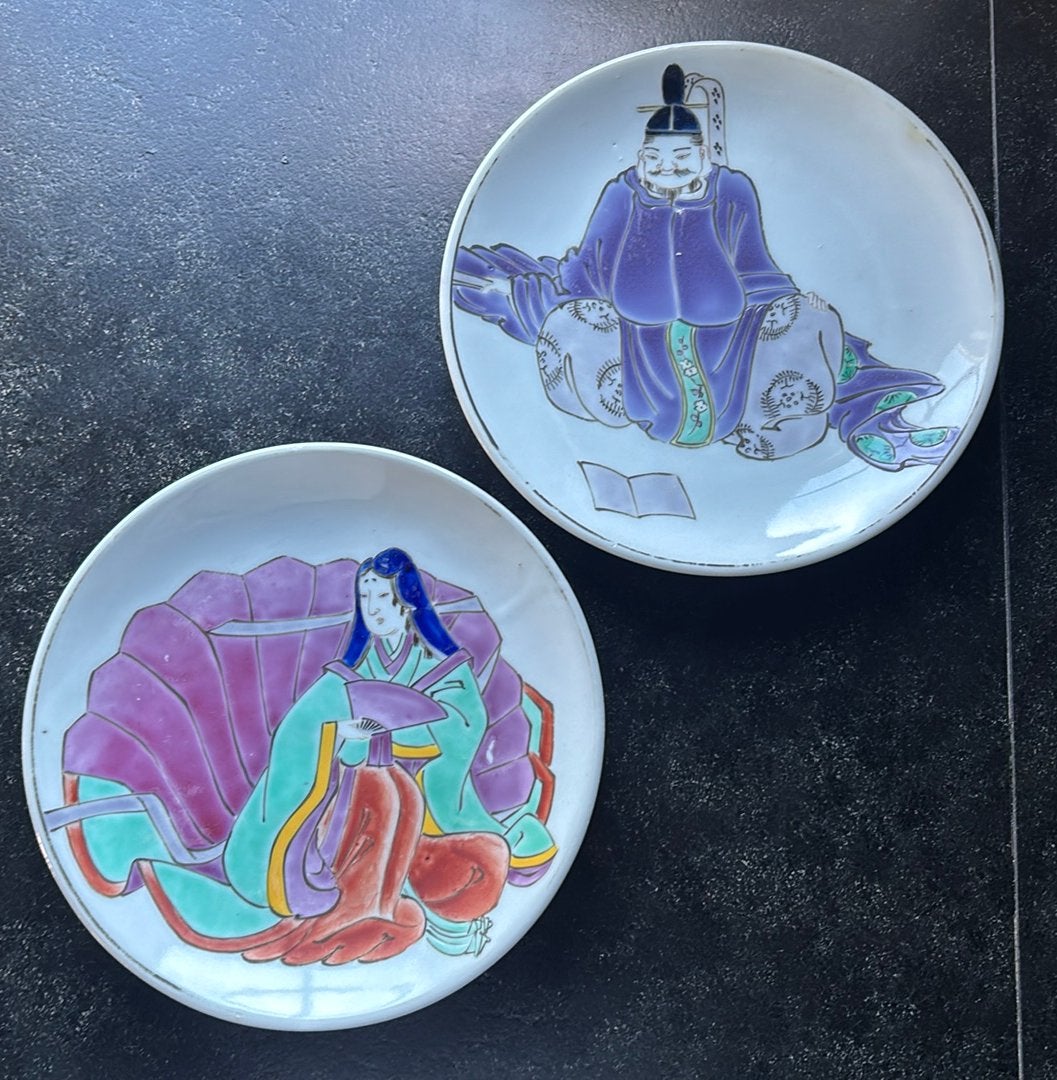 2 antieke Yamatoku Arita Japanse schalen ca. 1920, Ophalen of Verzenden