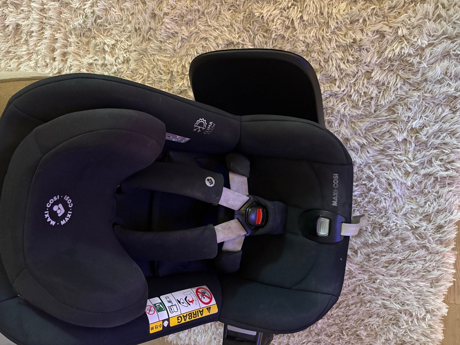 Maxi-Cosi Draaistoel met Isofix - Gebruikt, Ophalen, Gebruikt, 0 t/m 18 kg, Isofix