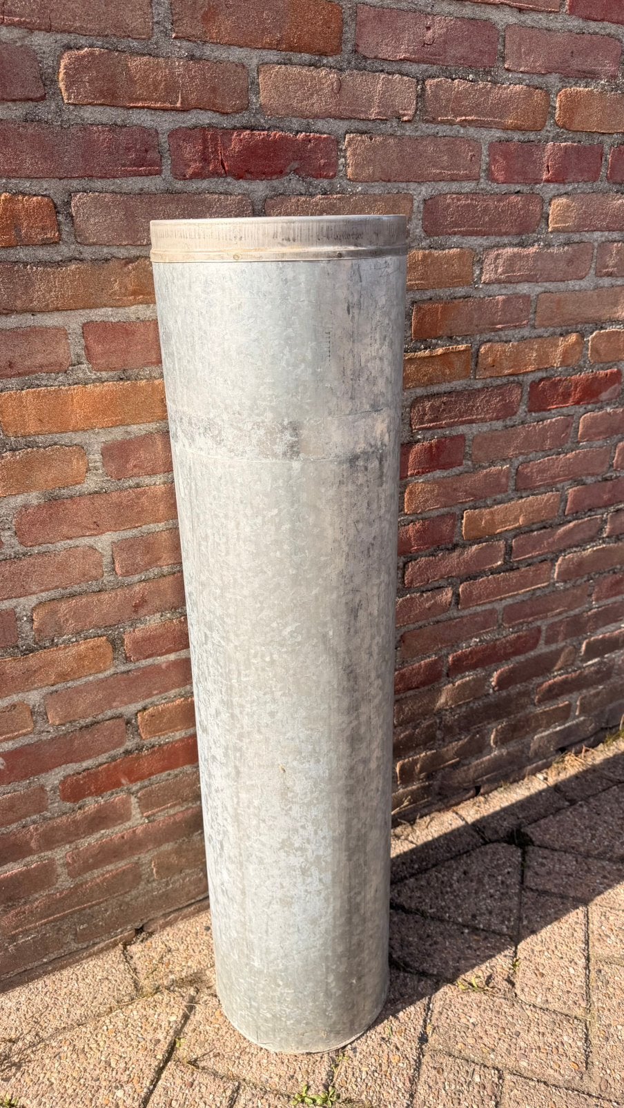 Gebruikte dubbelwandige kachelpijp (7  stuks) en schoorsteen, Huis en Inrichting, Ophalen, Gebruikt, Hout, Houtkachel