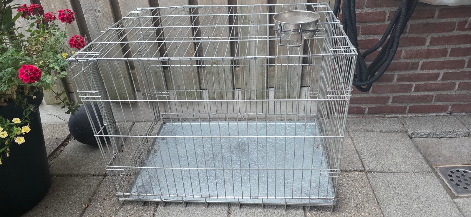 Honden bench, Dieren en Toebehoren, Ophalen, Gebruikt