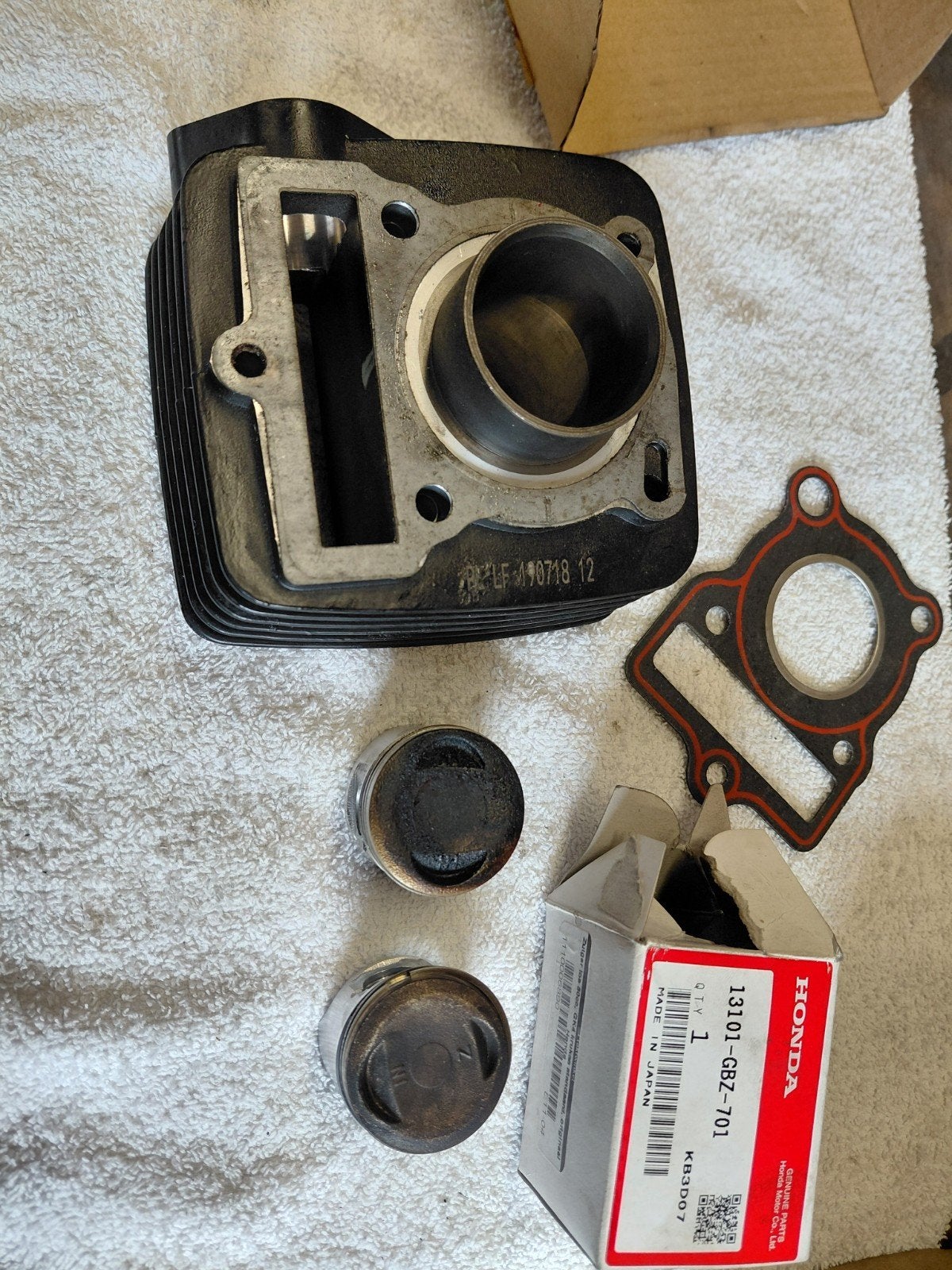 Mash 50 euro3-4 cilinderset 50cc, Ophalen of Verzenden, Cilinder