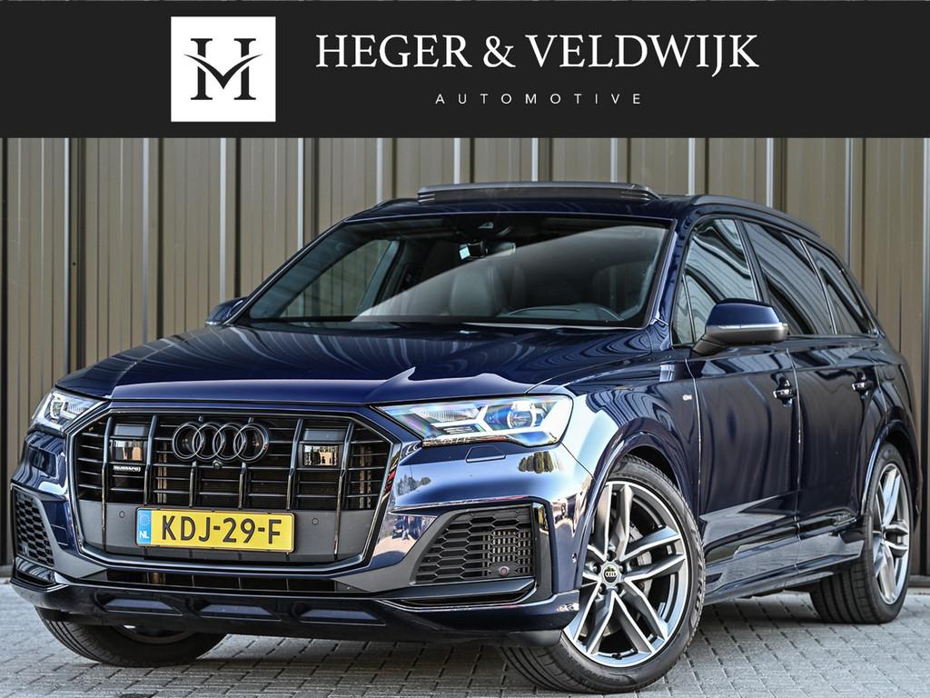 Audi Q7 55 TFSI e quattro Pro Line S | S-Seats | Soh 99.6% |, Auto's, Audi, Bedrijf, Te koop, Q7, 360° camera, 4x4, ABS, Achteruitrijcamera