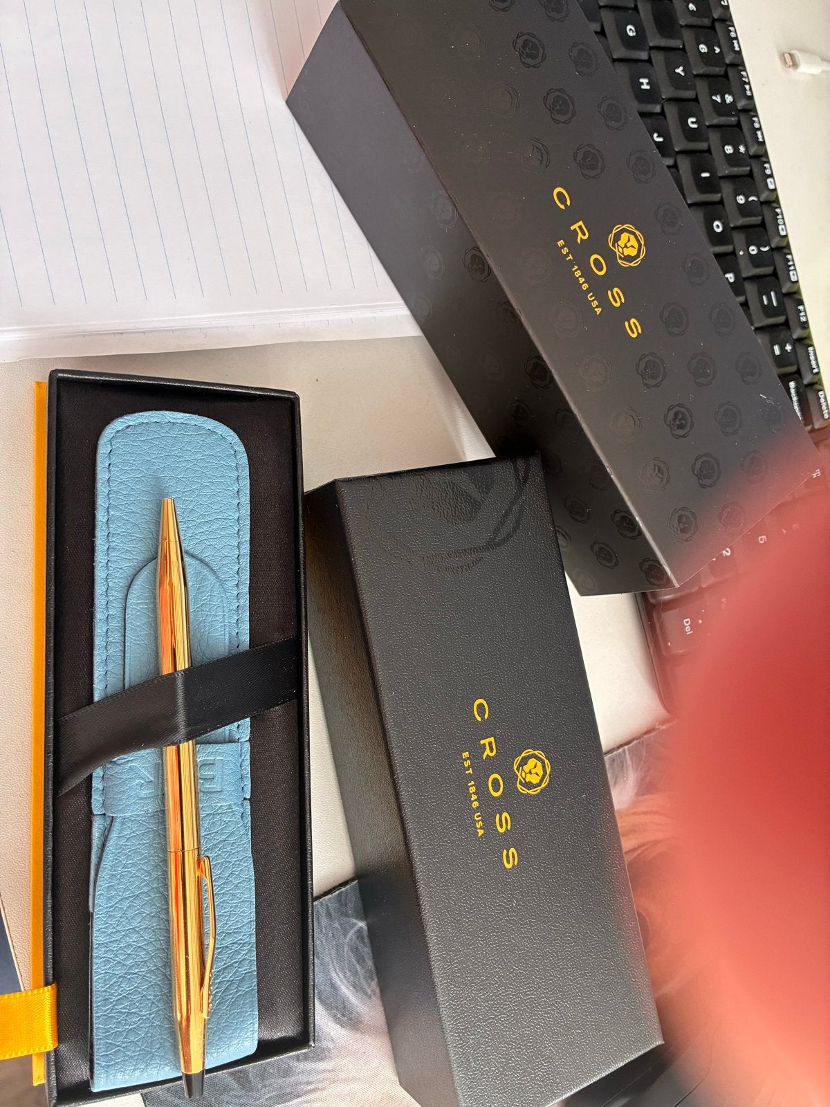 24 karaats gold plate pen, Ophalen of Verzenden, Nieuw