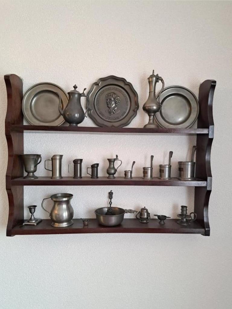 Houten rek kastje 79 bij 63 cm, Ophalen of Verzenden, Gebruikt