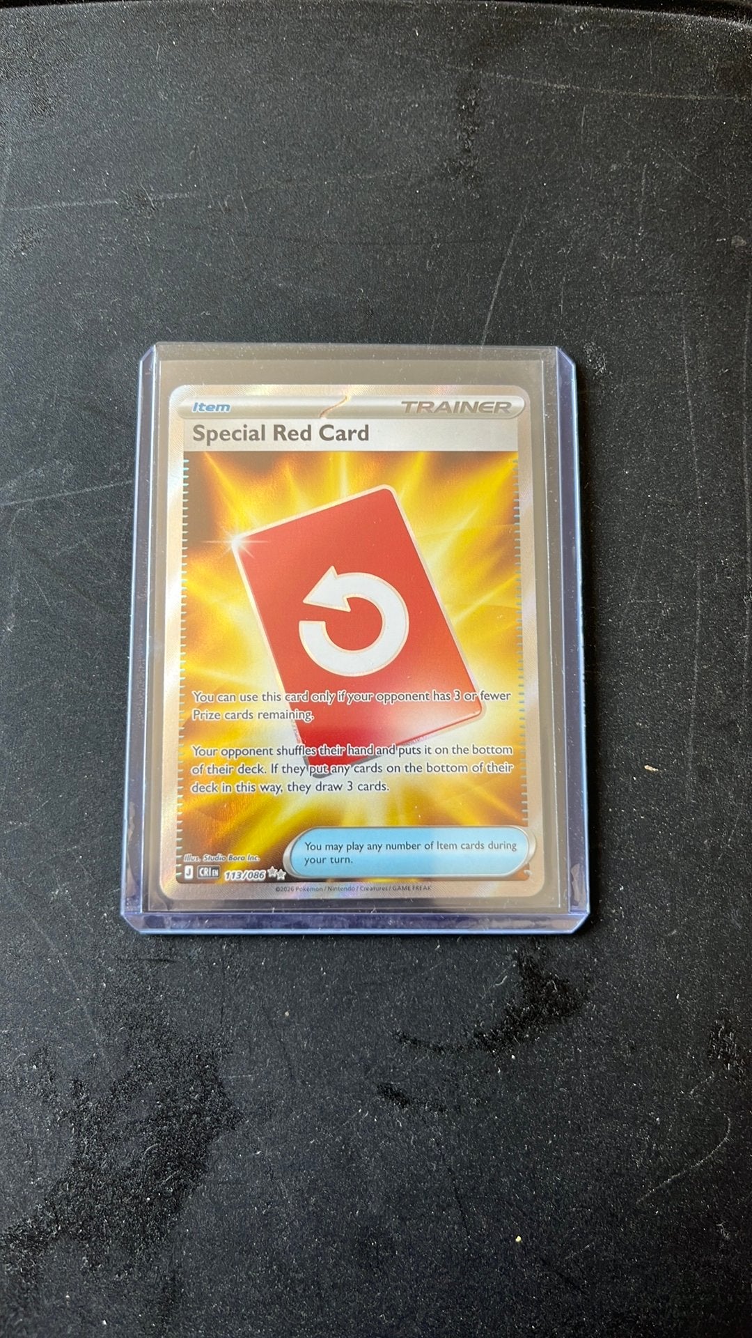 Special Red Card #113, Ophalen of Verzenden, Zo goed als nieuw