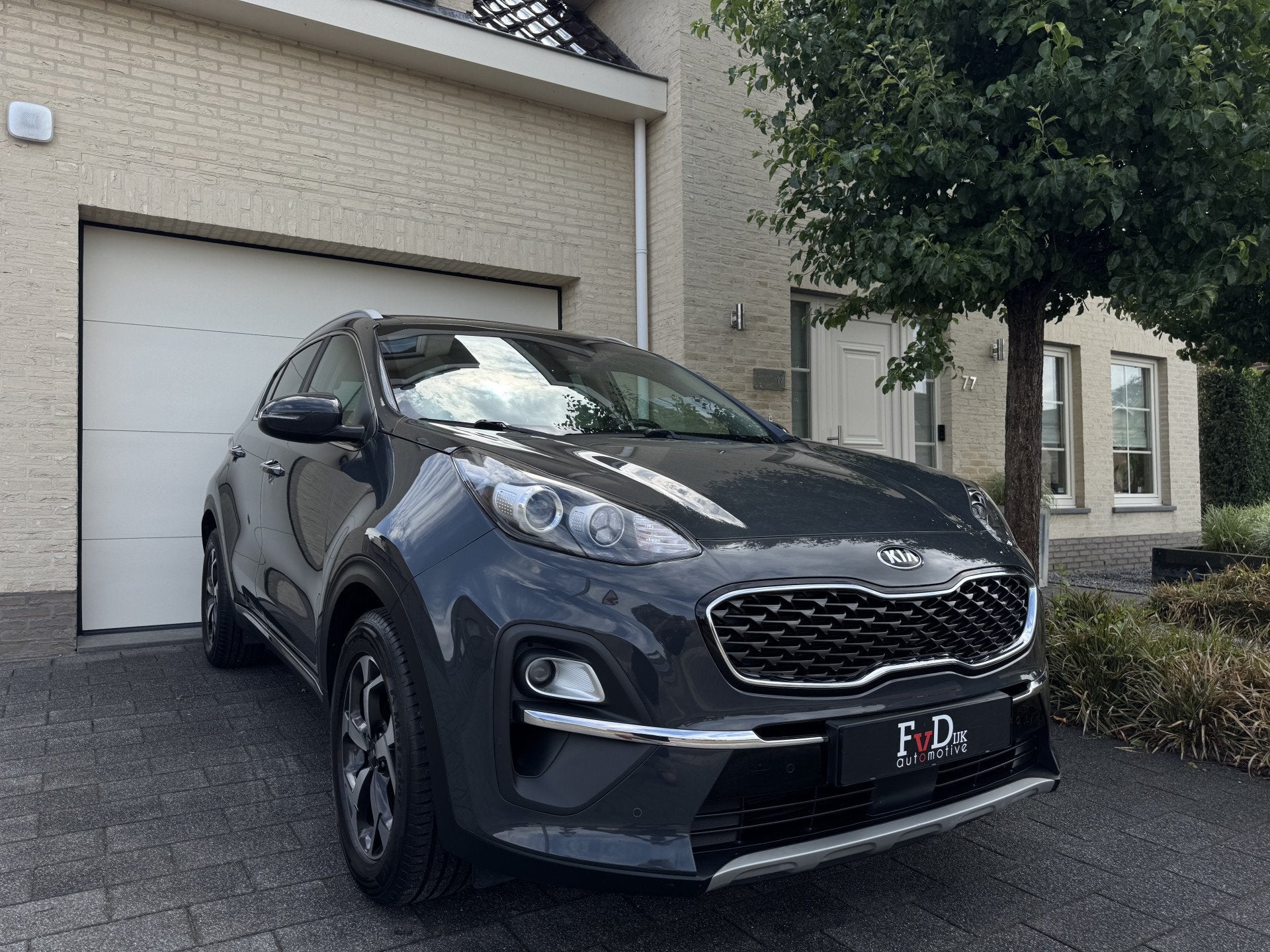Kia Sportage 1.6 T-GDI 177pk Aut Panoramadak Navi Leder ACC, Auto's, Kia, Gebruikt, 4 cilinders, Leder, Bedrijf
