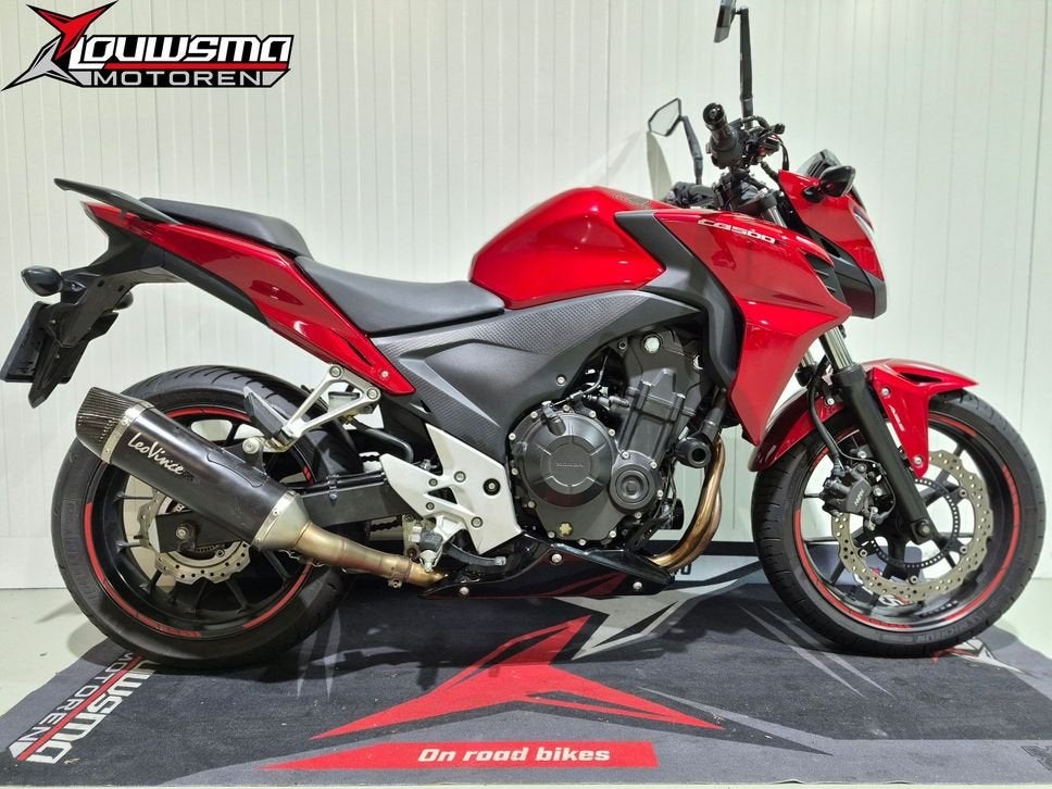 HONDA CB 500 F ABS Leovince|Garantie| A2 rbw CB500F, 2 cilinders, HONDA, Bedrijf, Onbekend