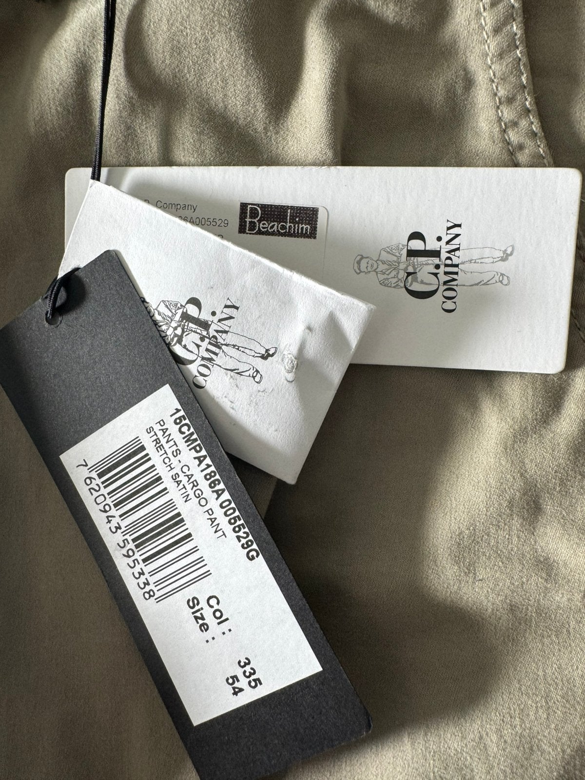 CP COMPANY cargo pants kleur zilver335 maat 54 ergonomic fit, Kleding | Heren, Maat 52/54 (L), Ophalen of Verzenden, Zo goed als nieuw