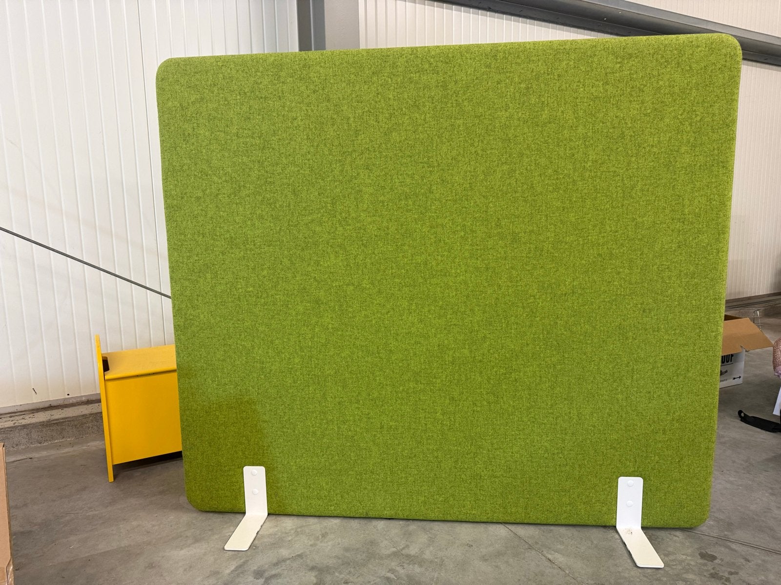 Groen akoestisch viltpaneel 1.60m breed x 1.40m hoog, Zakelijke goederen, Kantoor en Winkelinrichting | Kantoormeubilair en Inrichting