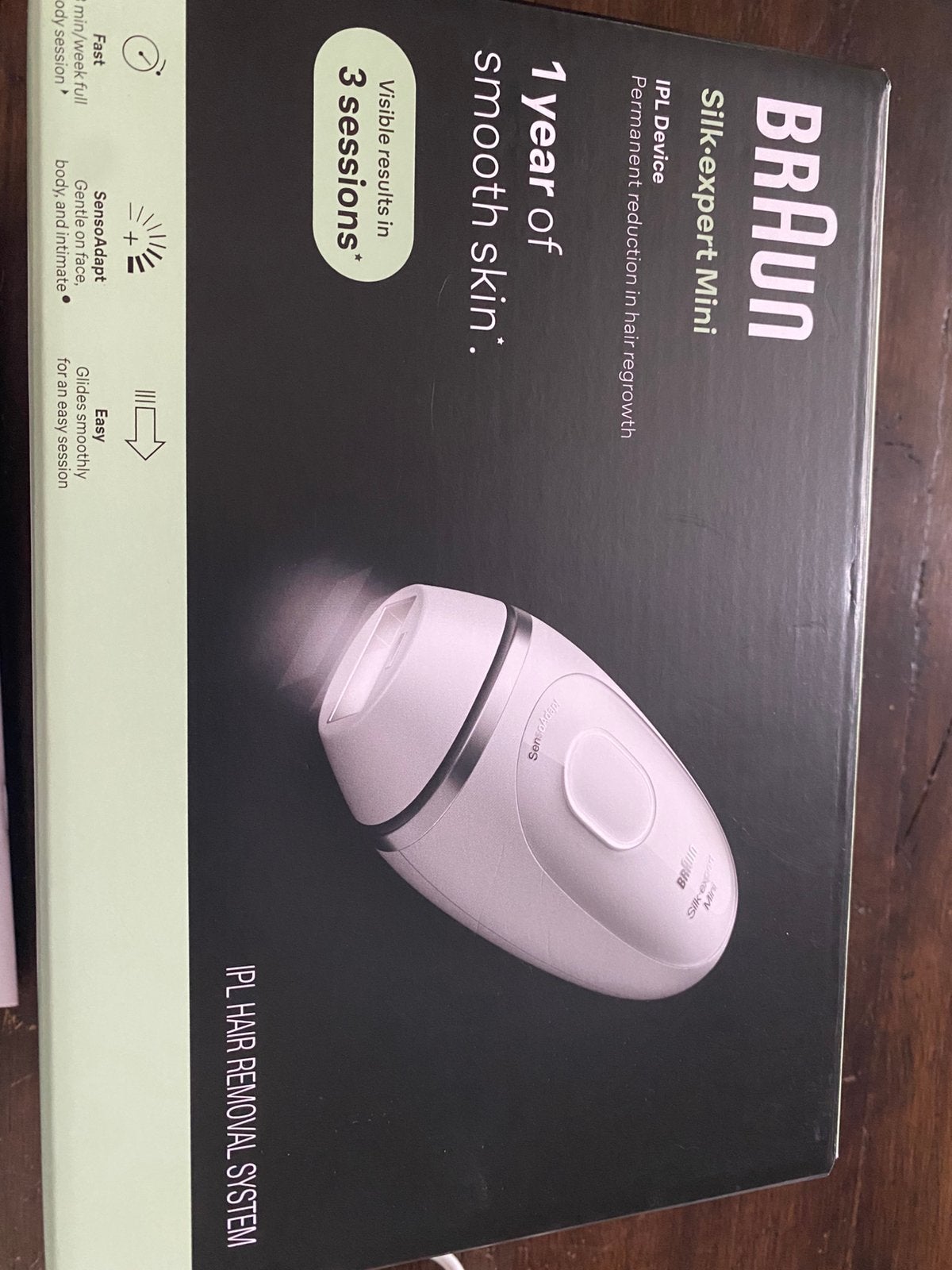 Nieuw in doos Brsun Silk expert mini laser ontharen, Ophalen of Verzenden, Nieuw, Scheren en Epileren