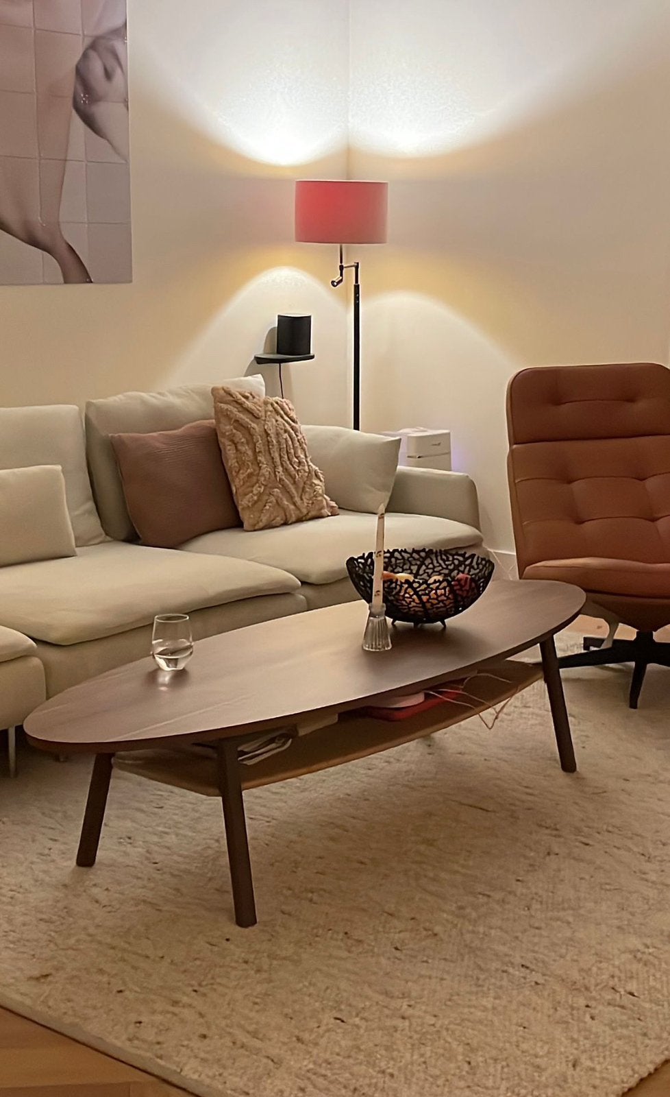 Ikea Stockholm salontafel, Huis en Inrichting, Tafels | Salontafels, Ophalen, 50 tot 100 cm, Zo goed als nieuw, 150 tot 200 cm
