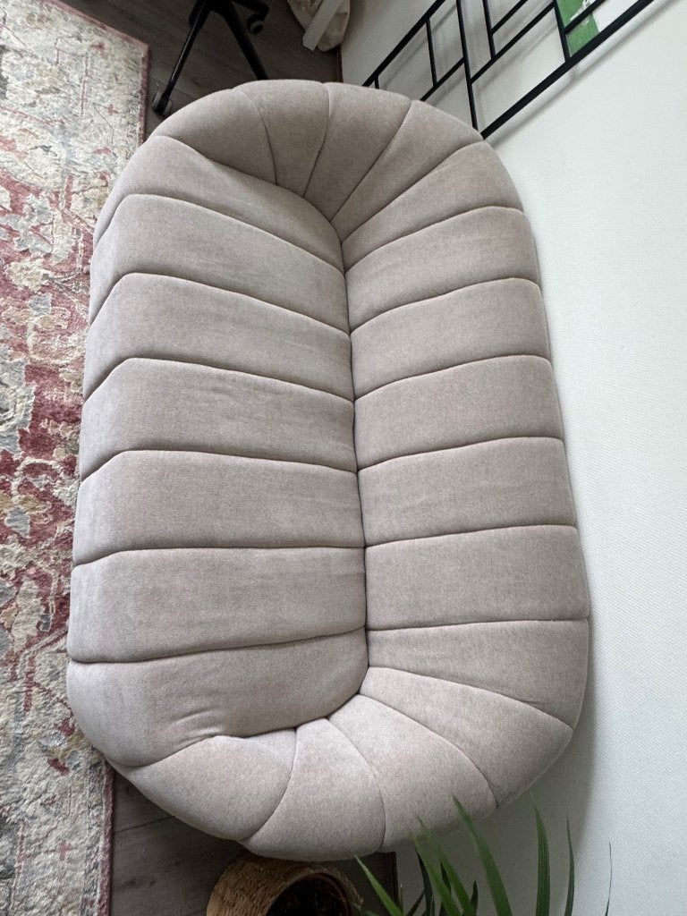 Bank, Huis en Inrichting, 150 tot 200 cm, 75 tot 100 cm, Rechte bank, Stof