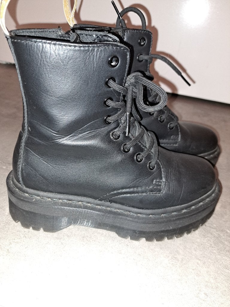 Dr. Martens Vegan Jaden II Mono laarsjes - 37, Zwart, Lage of Enkellaarzen, Ophalen of Verzenden, Dr. Martens