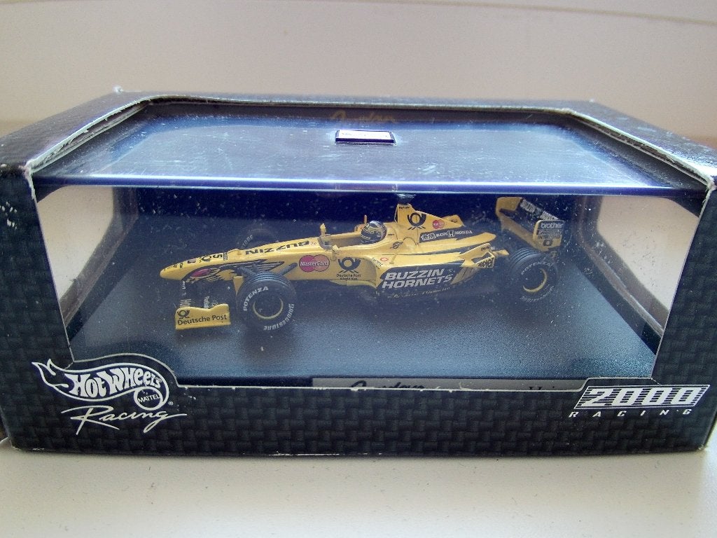 HotWheels 1/43 Jordan EJ10 Heinz-Harald Frentzen, Verzenden, Zo goed als nieuw, Auto, Overige merken