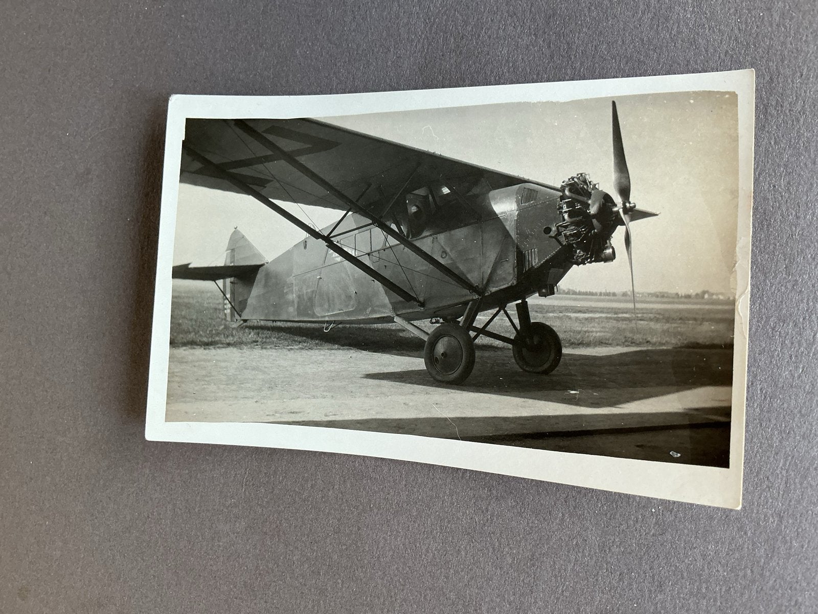 Zeldzame vintage foto van Potez vliegtuig, Verzamelen, Gebruikt, Verzenden, Foto, Voor 1940