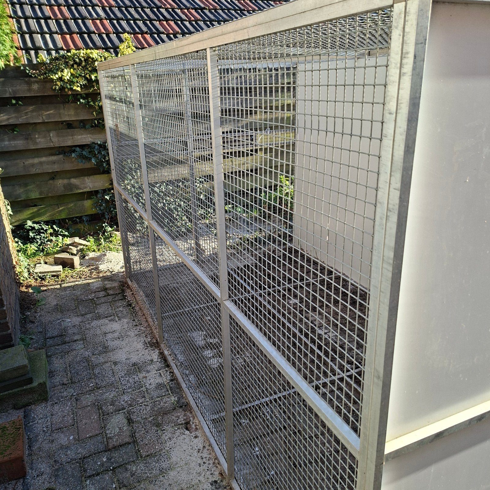 Stevig aluminium voliere/ katten ren, Ophalen, Aluminium, Volière