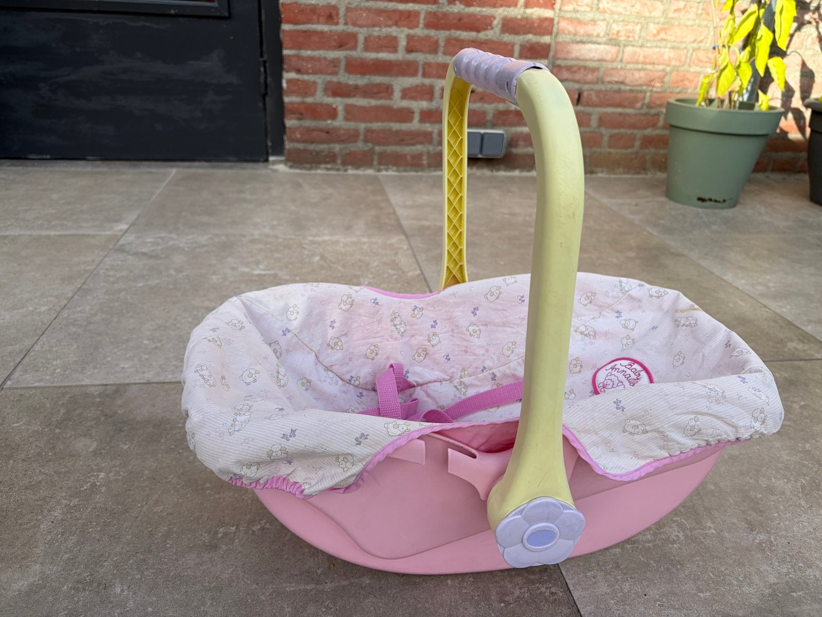 Baby Annabell autostoel/draagmand, Ophalen, Gebruikt, Babypop