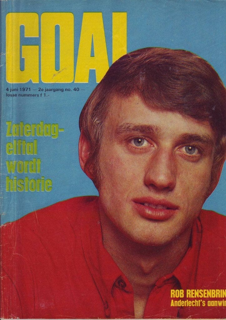 Goal voetbaltijdschrift 04-6-1971 Ajax Feyenoord VVV Cambuur, Verzenden, Gebruikt, Feyenoord, Boek of Tijdschrift