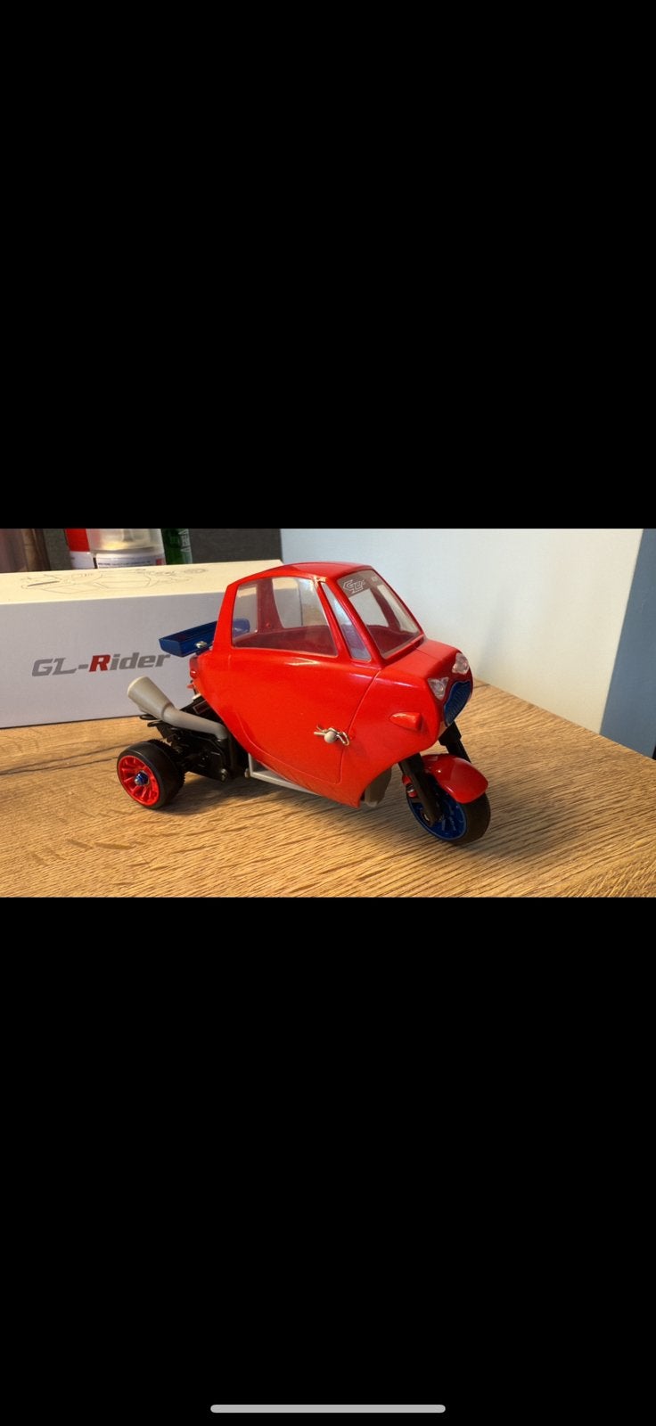 Gl rider van Gl racing. ( mini z, kyosho, enz ) als nieuw!, Ophalen of Verzenden, Zo goed als nieuw, Overige schalen, Auto onroad